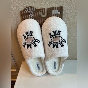 Football Game Day Ember Oak Slippers